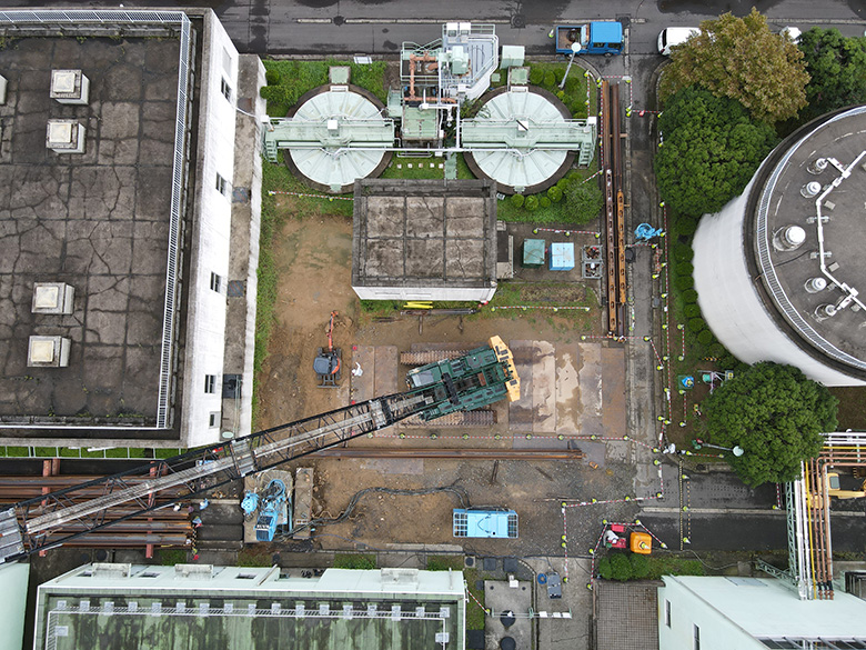 越前市家久浄化センター建設工事その１２